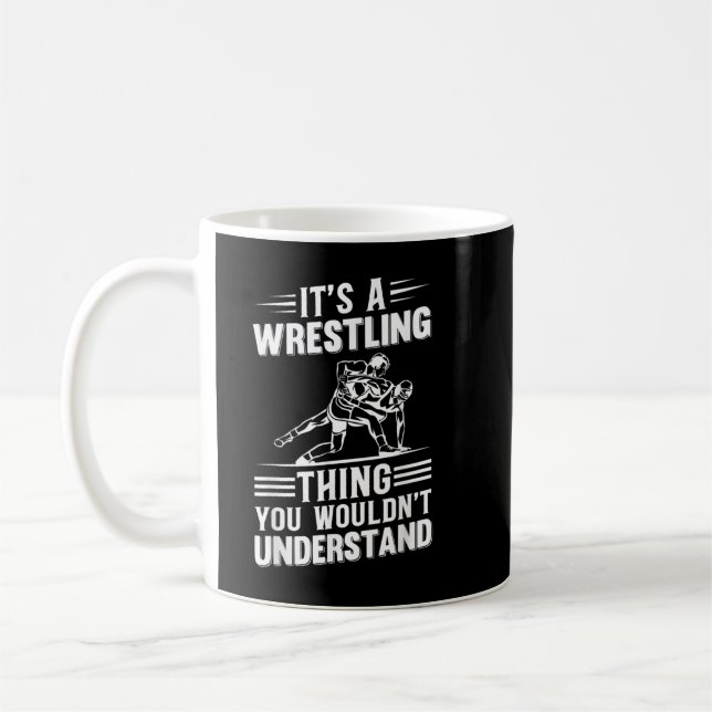 Taza De Café Hombres, es una lucha libre que no entenderías (Izquierda)