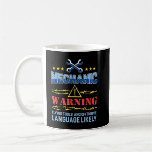 Taza De Café Hombres Funny Mecánico Tarifa HORA Tasa De Trabajo