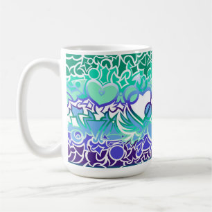 Taza De Café Hombres Gays Malabarismo del Orgullo MLM