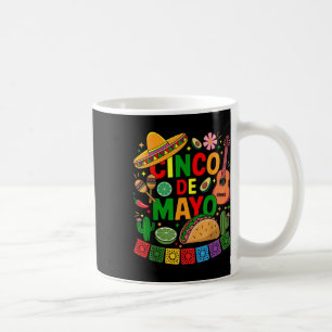 Taza De Café Hombres Gorras de Sombrero Mexicanos por Cinco de 