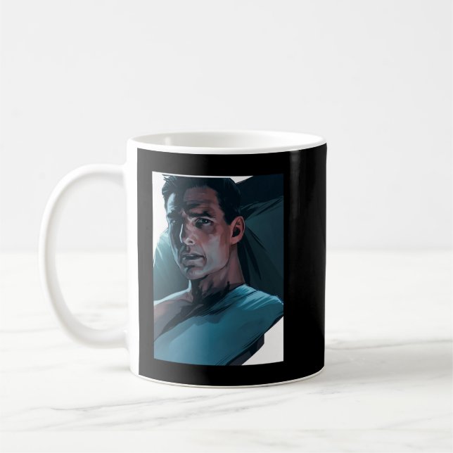 Taza De Café Hombres Graciosos Jack Reacher La Terminadora Pelí (Izquierda)