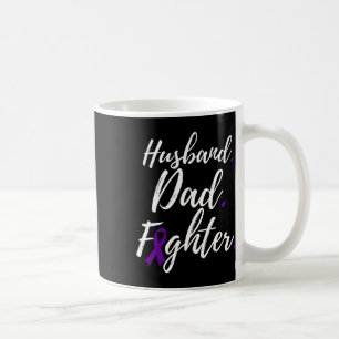 Taza De Café Hombres Husbyand Dad luchan contra el cáncer de pá