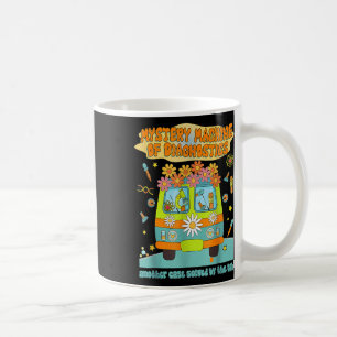 Taza De Café Hombres Máquina Misteriosa De Diagnósticos Lab Tec