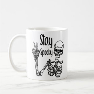 Taza De Café Hombres mujeres con señas de paz de Skeleton