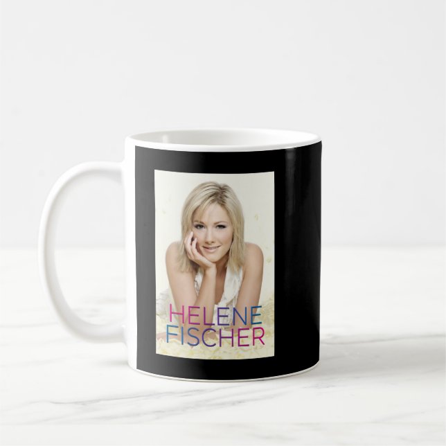 Taza De Café Hombres Mujeres Famosas Helene Hermosa Fischer (Izquierda)