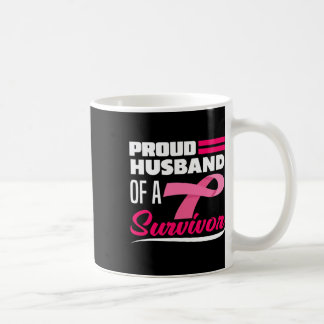 Taza De Café Hombres Orgullosos Husbynd De Una Sobreviviente Es