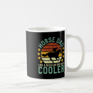 Taza De Café Hombres Padres ecuestres montados a caballo