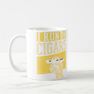 Taza De Café Hombres Puros Humo De Cigarro Divertido Corro En C