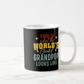 Taza De Café Hombres Qué parece el mejor abuelo del mundo L