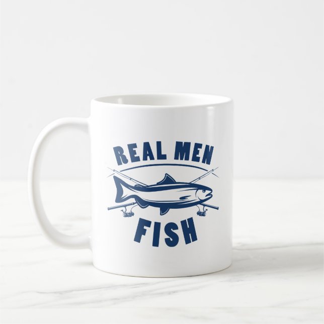 Taza De Café Hombres Reales Fish (Izquierda)