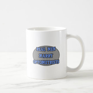 Taza De Café Hombres Reales Se Casan Con Optometristas