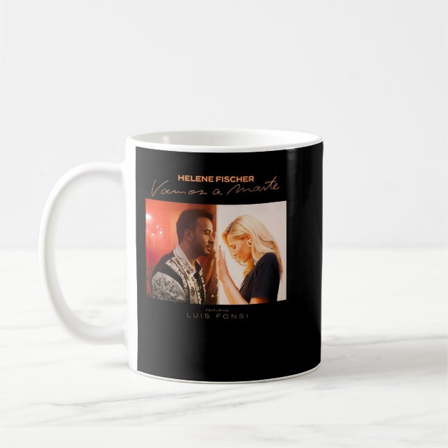Taza De Café Hombres Regalo Helene German Fischer Singer (Izquierda)