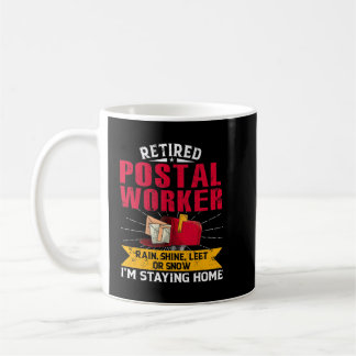 TAZA DE CAFÉ HOMBRES RETIRADOS POSTMAN RETIREMEN