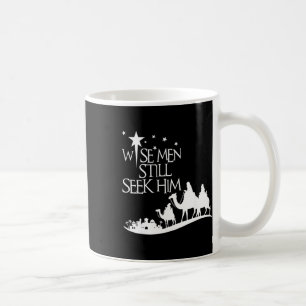 Taza De Café Hombres sabios todavía lo buscan Jesús Navidad cri
