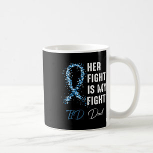 Taza De Café Hombres, su lucha es mi lucha contra la diabetes t