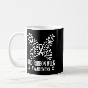 Taza De Café Hombres Usamos la Semana de la Cinta Roja Libre de
