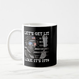 Taza De Café Hombres Vamos a Encender como 1776 Lincoln Fuegos 