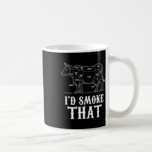 Taza De Café Hombres, yo fumaría a los padres de las parrillada