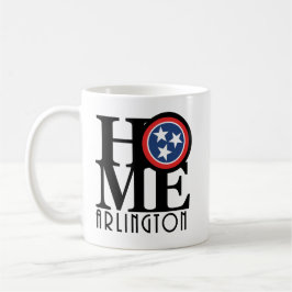 Taza De Café HOME Arlington TN 11oz