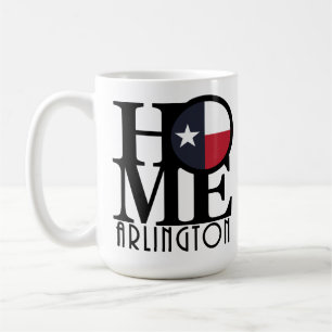 Taza De Café HOME Arlington TX 15 oz