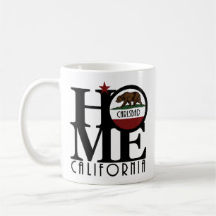 Taza De Café HOME Carlsbad California 11oz