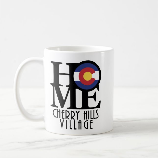 Taza De Café HOME Cherry Hills Village 11oz (Izquierda)