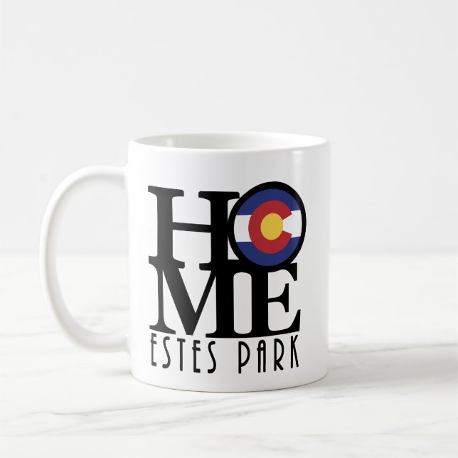 Taza De Café HOME Estes Park 11oz (Izquierda)