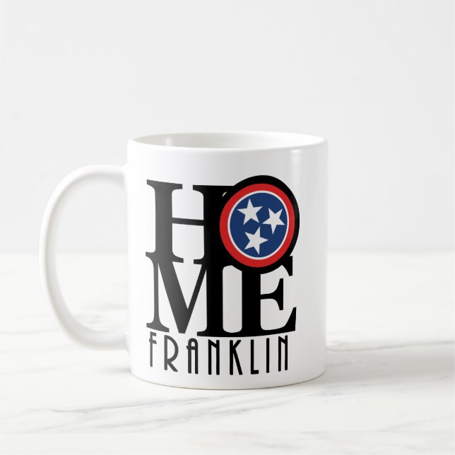Taza De Café HOME Franklin Tennessee 11oz (Izquierda)