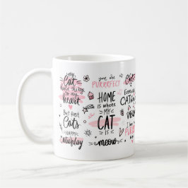 Taza De Café Home Is Where My Cats Is Mug | We Are All Mugs
