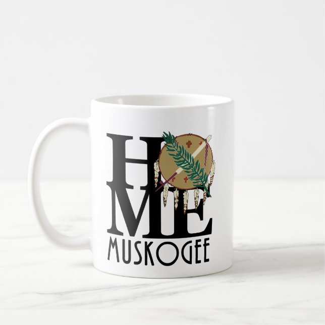 Taza De Café HOME Muskokee OK 11oz (Izquierda)