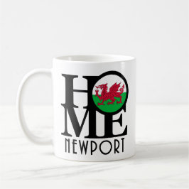 Taza De Café HOME Newport Wales 11oz