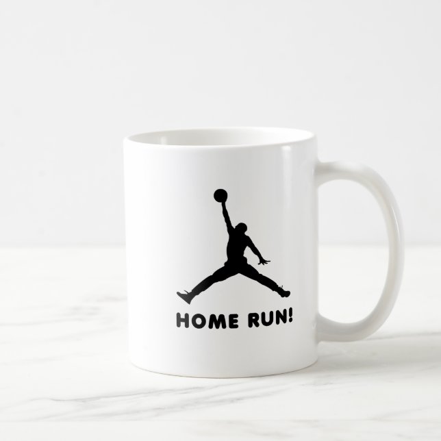 Taza De Café Home Run Funny Mug (Derecha)