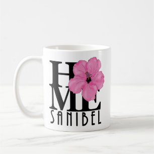 Taza De Café HOME Sanibel Pink 11oz