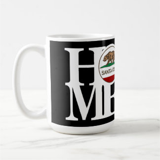 Taza De Café HOME Santa Cruz 15 oz Black