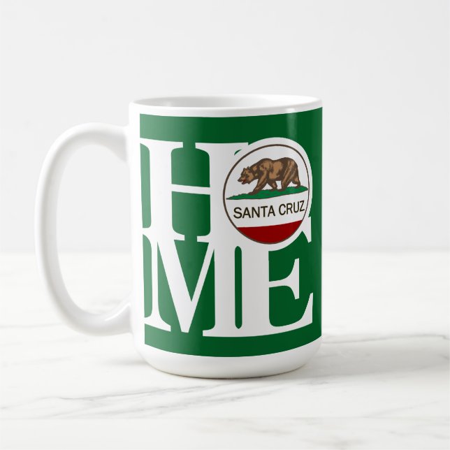 Taza De Café HOME Santa Cruz 15oz Mug Green (Izquierda)