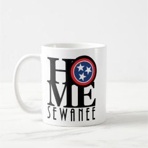 Taza De Café HOME Sewanee Tennessee 11oz