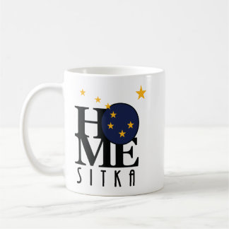 Taza De Café HOME Sitka Alaska 11oz
