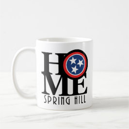 Taza De Café HOME Spring Hill Tennessee 11oz