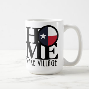 Taza De Café HOME Wake Village Texas 15oz