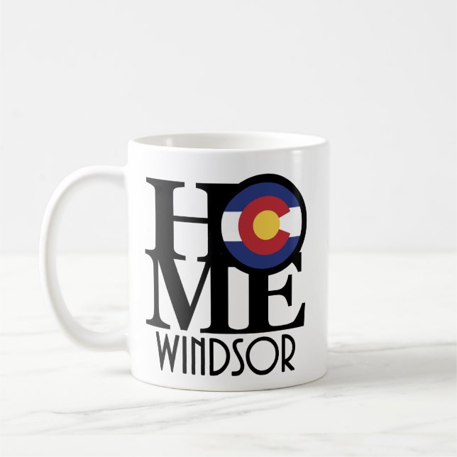Taza De Café HOME Windsor Coloradi 11oz (Izquierda)