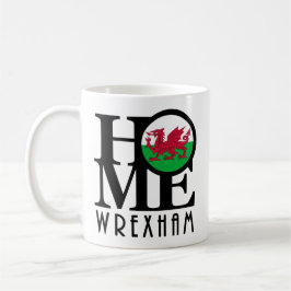 Taza De Café HOME Wrexham Wales 11oz