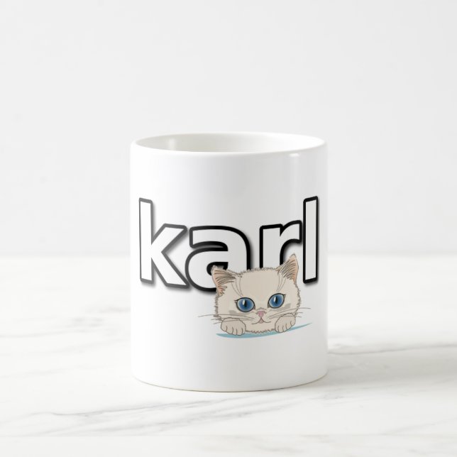 Taza De Café Homenaje a Karl Lagerfeld (Centro)