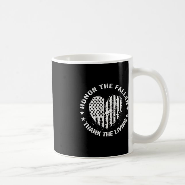 Taza De Café Homenaje A Los Caídos Gracias Por El Monumento Al  (Derecha)