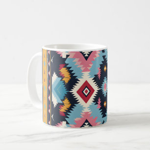 Taza De Café Homenaje abstracto nativo americano 17