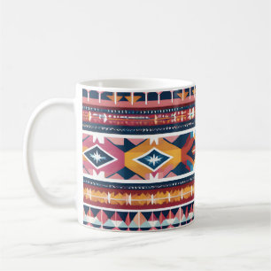 Taza De Café Homenaje abstracto nativo americano 18
