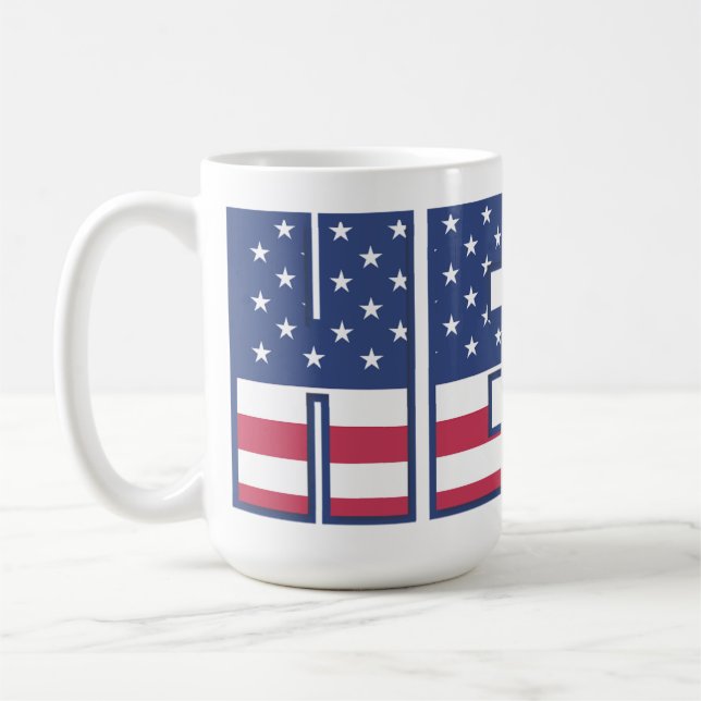 Taza de café Homenaje al héroe americano - Estrell (Izquierda)