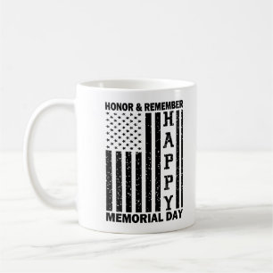 Taza De Café Homenaje de la bandera de Estados Unidos recuerda