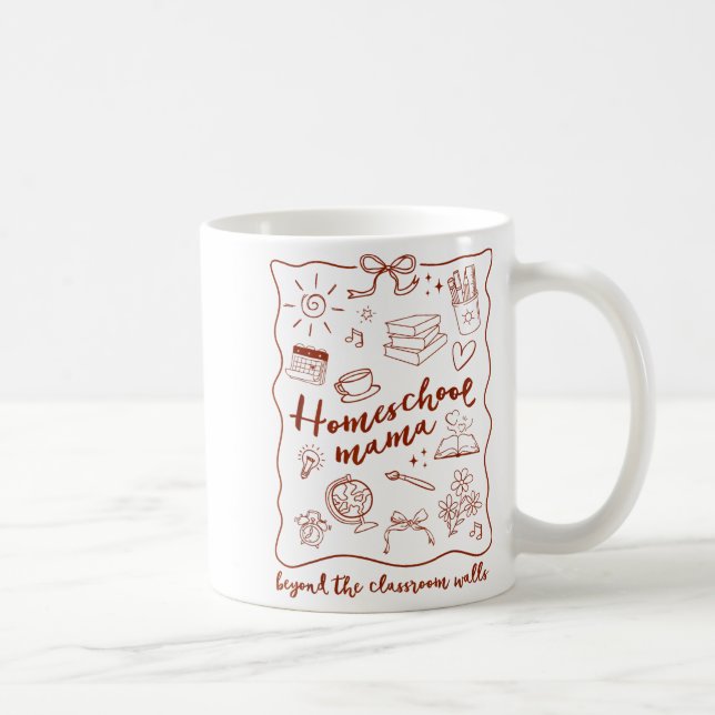 Taza De Café Homeschool Mama Homeschooling Beyond The Clroom Wa (Derecha)