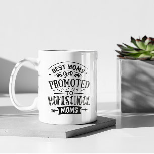 Taza De Café Homeschool Mejor Mamá Café Mug - Homeschool Mamá