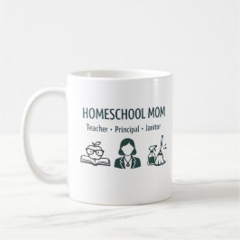 Taza De Café Homeschool Mom's Personalized Mug